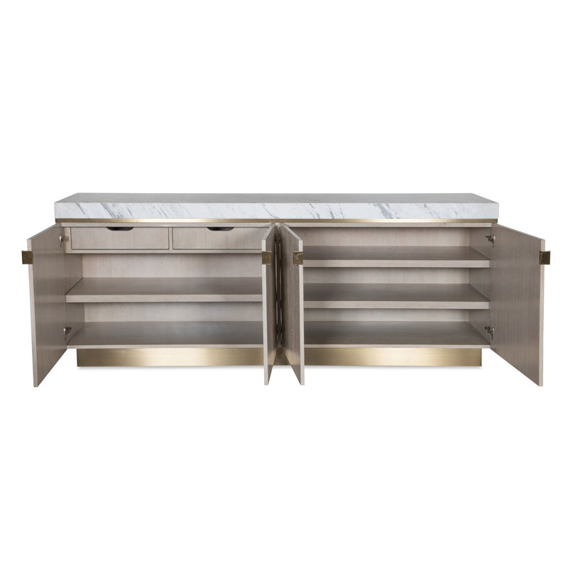 Cadence 90'' W Sideboard, Sand Cerused