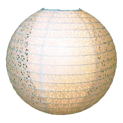 40 cm H Round Paper Pendant Shade ( Clip On )