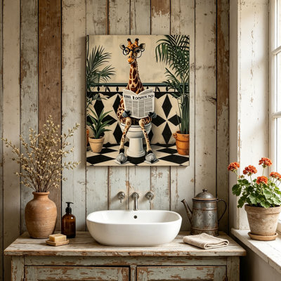 Floater Frame Print Set on Canvas