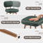 Tabourets de comptoir pivotants modernes avec structure en métal-470336104