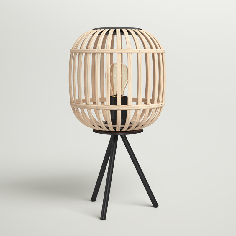 Sterling Metal Tripod Lamp