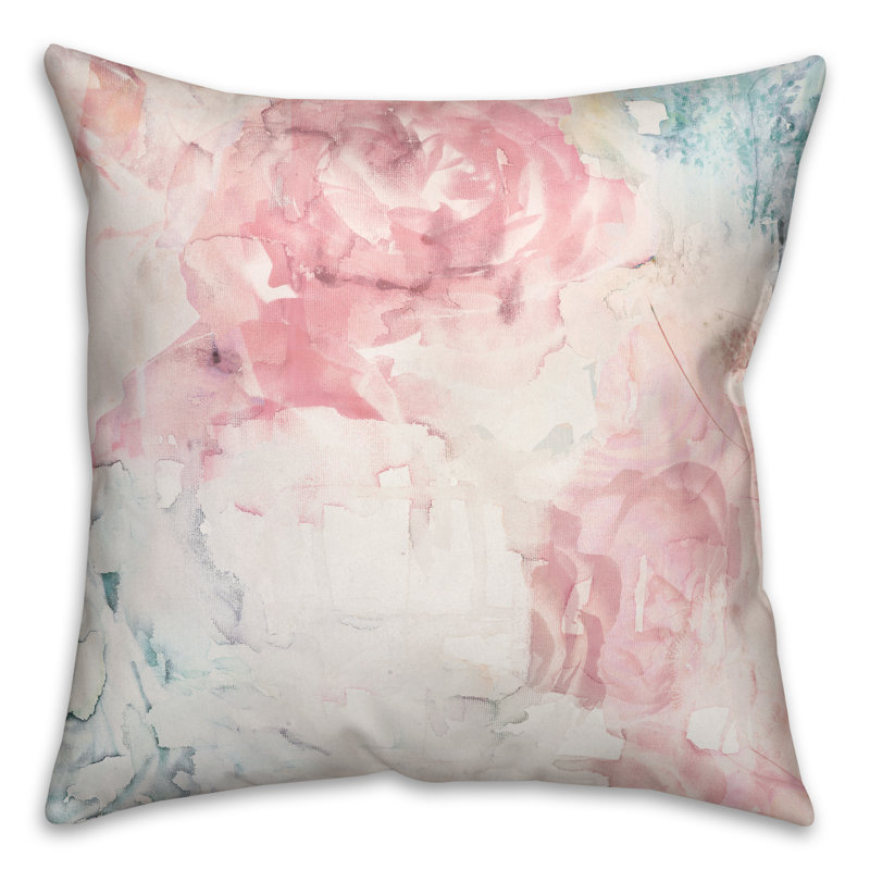 Abstract Throw Pillow