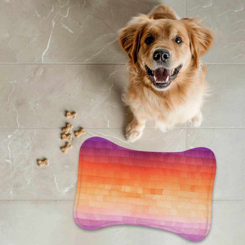Tapis d'alimentation en os 1 pièce Twilight Fade, 18"