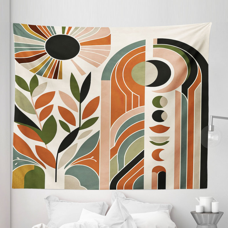 Tapisserie en microfibre, H 104 po x l 88 po