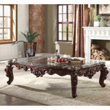 Galilaia Marble Top Coffee Table
