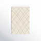 Seaton Handmade Wool Black/Cream Rug
