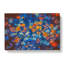 Multi Coloured Autumn Leaves in Abstract - Wrapped Canvas-55360539