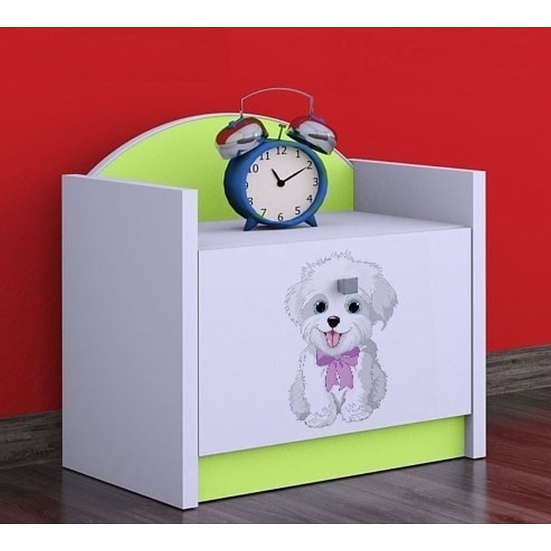 Dion Nightstand, Green