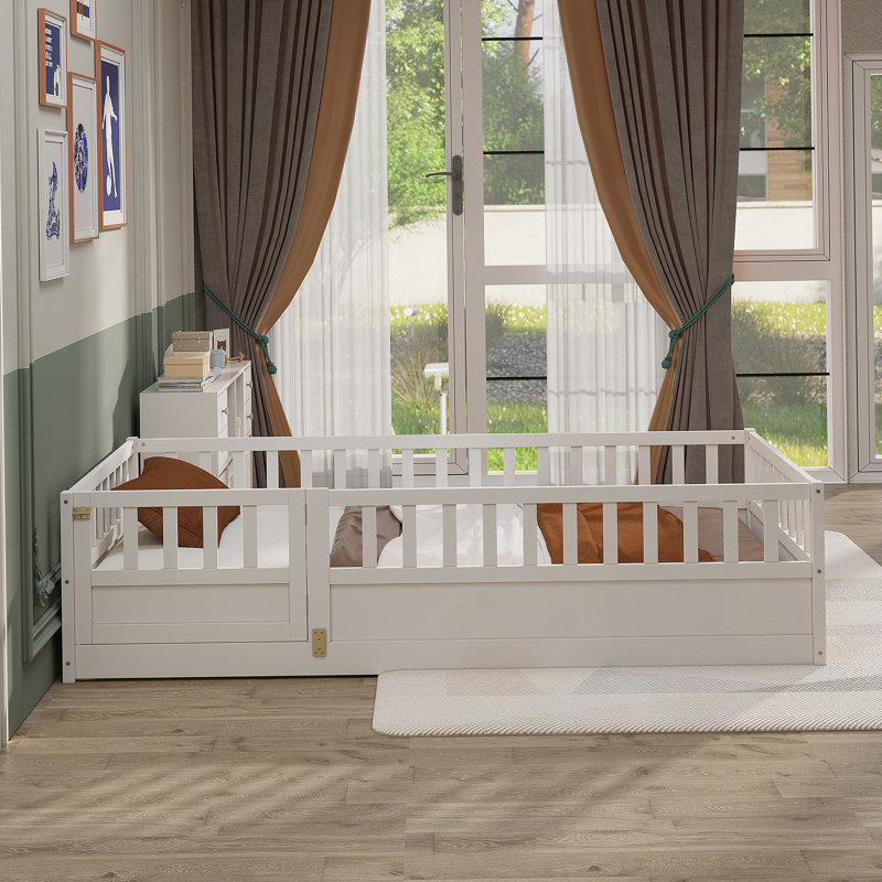 White Twin Bed
