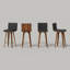 Tabouret de comptoir pivotant 26 po-145049641