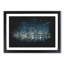 Perth City Skyline Australia at Night - Picture Frame Graphic Art Print-56861978-56861977