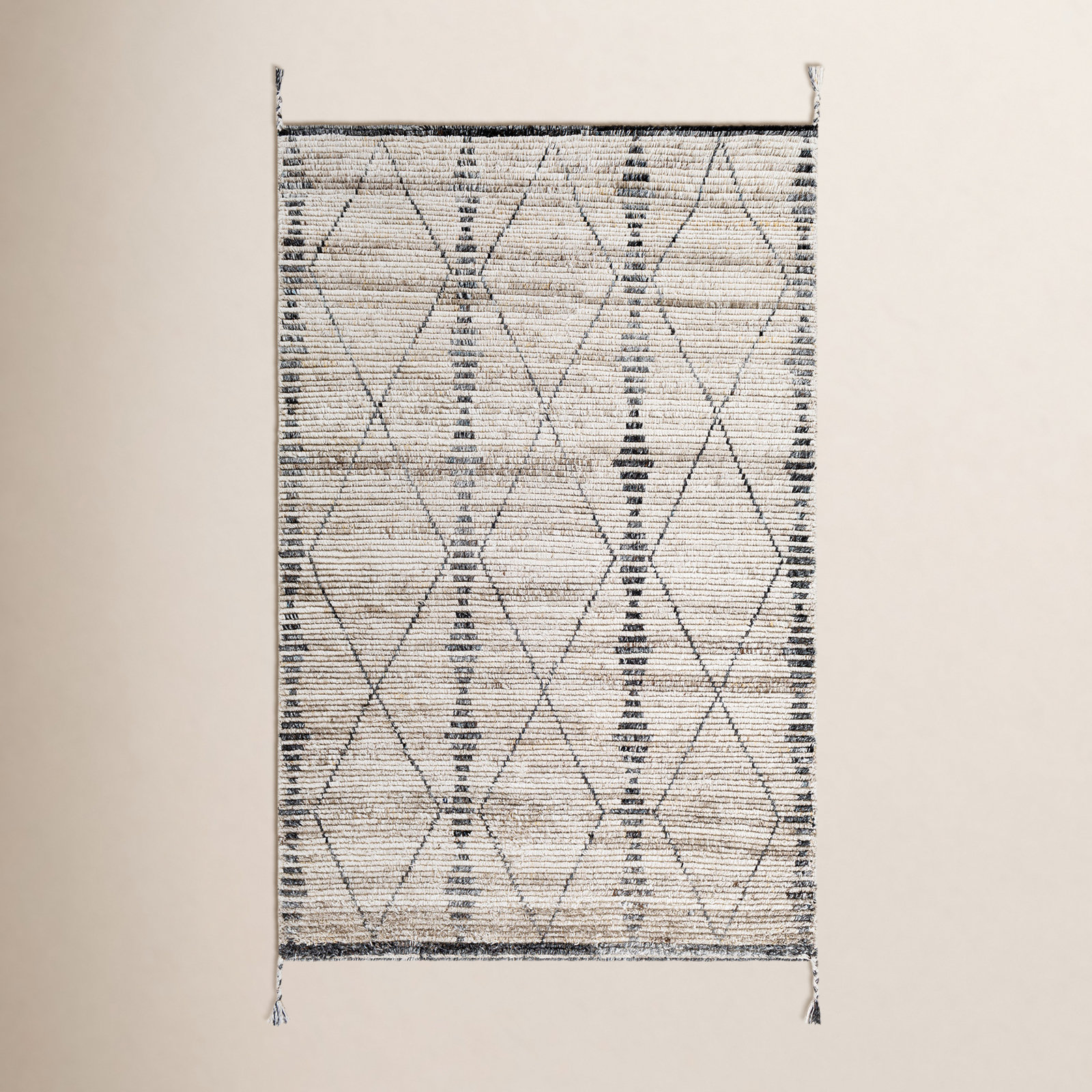 Mathias Hand-Woven Moroccan Rug, Rectangle 8' x 10'