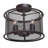 Breely 2-Light 11.8"W Semi Flush Mount