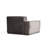 Elegant Corner Sofa, Grey Fabric, 118.1 x 118.1 x 29.9 inches | Beech Wood & Chipboard Frame, 100% Polyester, 28 DNS Soft Foam | 4 Dry-Cleanable Pillows Included | Stylish Design for Modern Living Rooms & Hotels