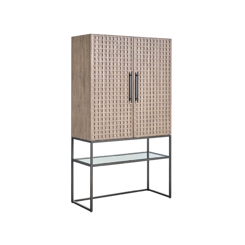 Dwell Bar Cabinet, Brown