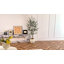 Faux arbre à feuilles de coing avec feuilles et troncs réalistes pour le jardin-858891640