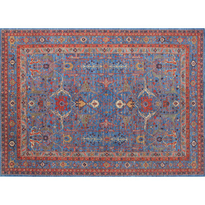 Transitional Hand Knotted Wool Oriental Rug