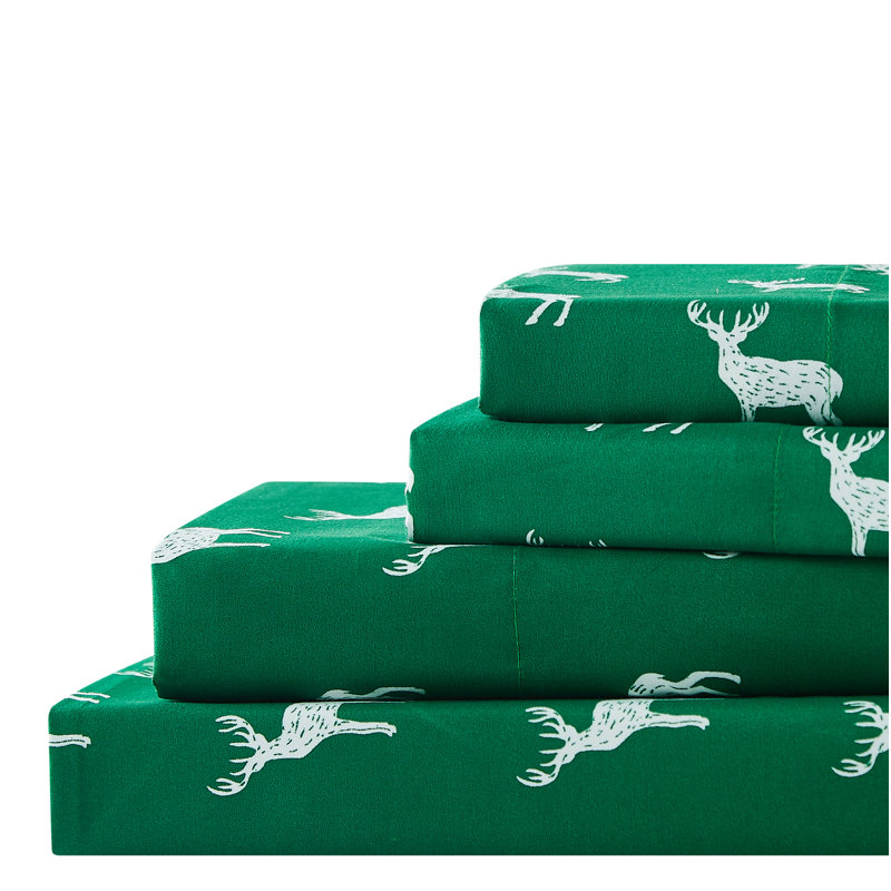 Feofan Microfiber Animal Print, Green