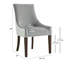 Chaise rembourrée élégante et confortable de conception moderne et de fabrication de qualité.