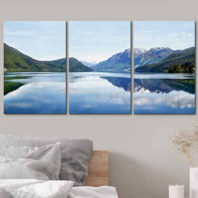 Nature Paysage printanier Zen Lac de montagne serein Nature Photographie Prise de vue en extérieur Réalisme