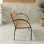 Postel Iron Outdoor Bench