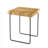 Loredana Solid Wood Top End Table