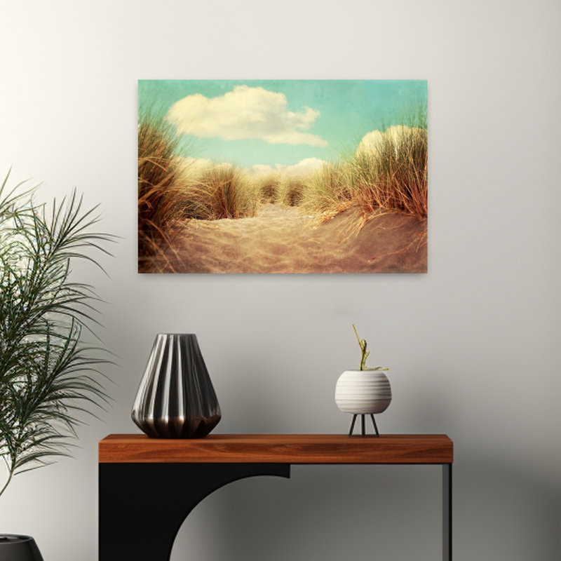 Solitude paisible, art côtier paisible et serein, H 16 po x l 24 po