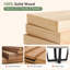Oval Solid Wood Dining Table-833063674