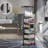 360 Degree Rotating Storage Rack Kitchen Cart with 5 Swing Out Shelves