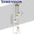 5-light Modern Globe Pendant Chandelier With Glass Shades For Stairwell Or Entryway-42476229-42476231