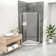 34.12'' W 72'' H Semi-Frameless Neo-angle Right Shower Enclosure