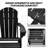 Hdpe Folding Adirondack Chair With Ottoman-2017812405