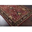 Tapis oriental en laine bourgogne et noir touffeté à la main Graziani-19600846