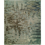 Shamori Wool Camouflage Area Rug