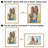 Americanflat Wide Moulding Picture Frame with Mat-101064366-101064375