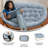 Folding Double Saucer Chair With Steel Frame-1185112906