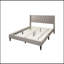 Cadre de lit tête de lit à motif de losanges moderne en tissu pour grand lit 1pc-1458054568