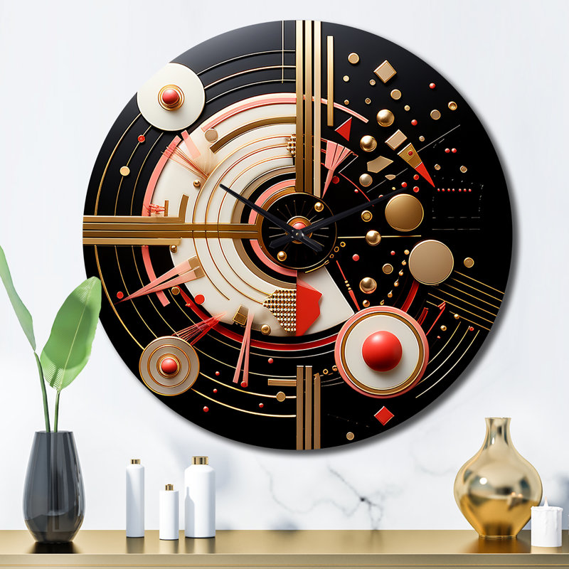 Horloge murale Boho Chic, H 29 po x l 29 po