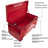 44.88'' W Steel Job Site Storage-99165814