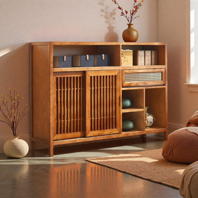 Présentoir antique de style Wabi-sabi