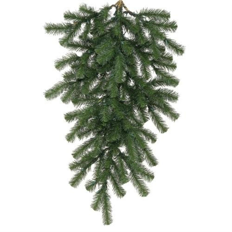 Alanny Artificial Fir Teardrop Unlit, 32"