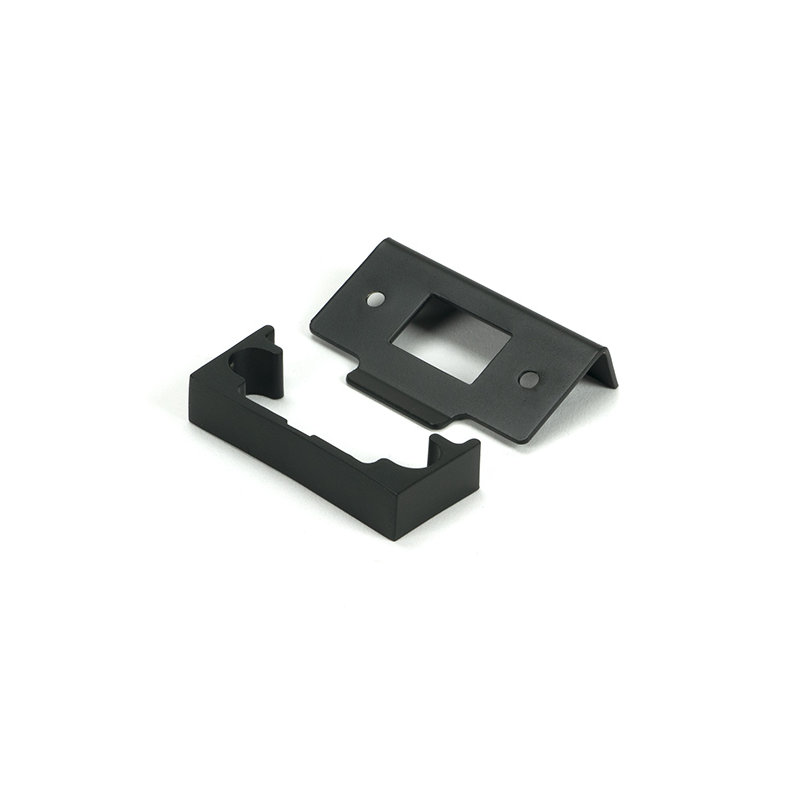 Polished Brass ½" Rebate Kit for Tubular Mortice Latch, Aged Bronze