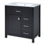 Meuble-lavabo polyvalent avec rangement abondant et fabrication durable pour une configuration de salle de bain idéale