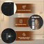 Armoire de salle de bain avec miroir, armoire à pharmacie murale avec 4 tablettes, armoire de rangement avec miroir