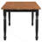Hayward Walnut And Black Dining Table