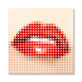 Dotted Lips Print