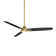54" Blitzen 3 - Blade Smart Ceiling Fan With Remote Control Included, Works With Google Assistant, Amazon Alexa, iOS And Android APP