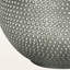 Lampe de table en métal et résine ivoire Sefa, H 18,35 po x l 11,88 po x P 11,88 po