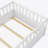 White Twin Bed