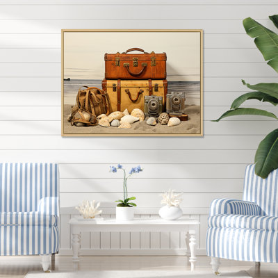 Alexsi " Beach Travels Collage III "